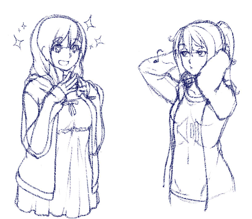 AcoTan's sprite sketches